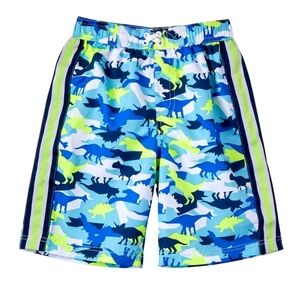 Extreme Boy's Dino Camouflage Swim Trunks. Size 3 Toddler.